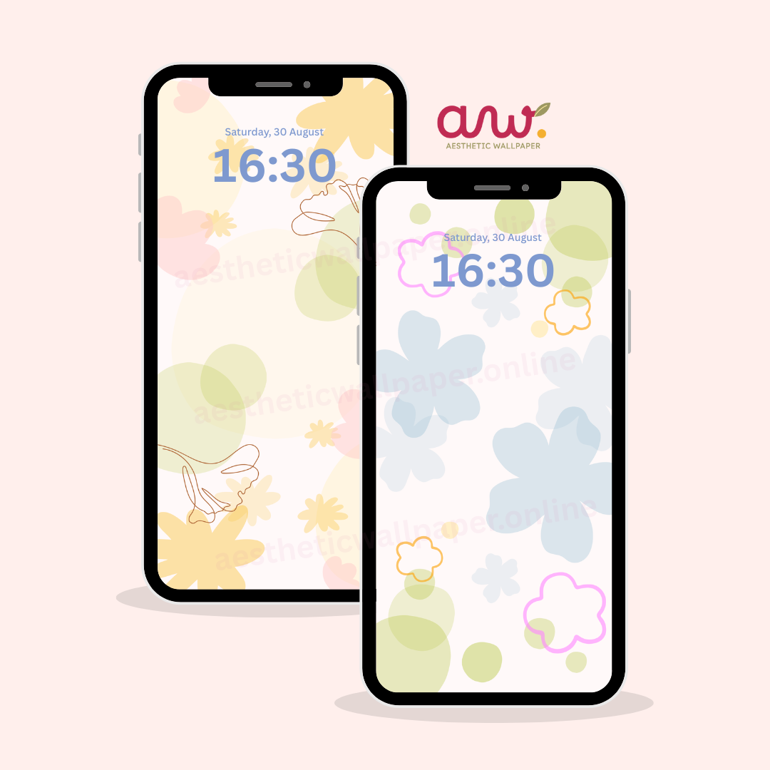 Wallpaper Aesthetic Flower - Image 3