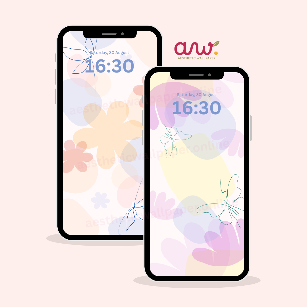 Wallpaper Aesthetic Flower - Image 4